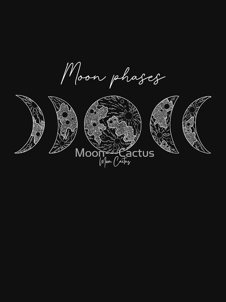 Moon Phases Moon Phases by Moon---Cactus