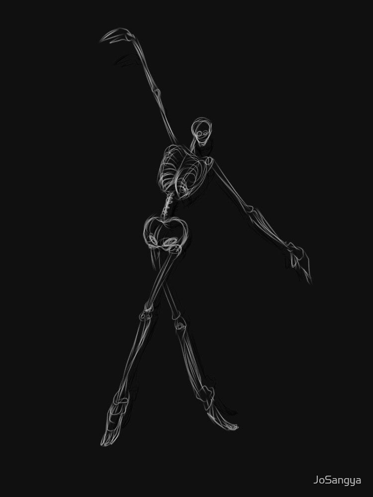 Dancing skeleton by JoSangya