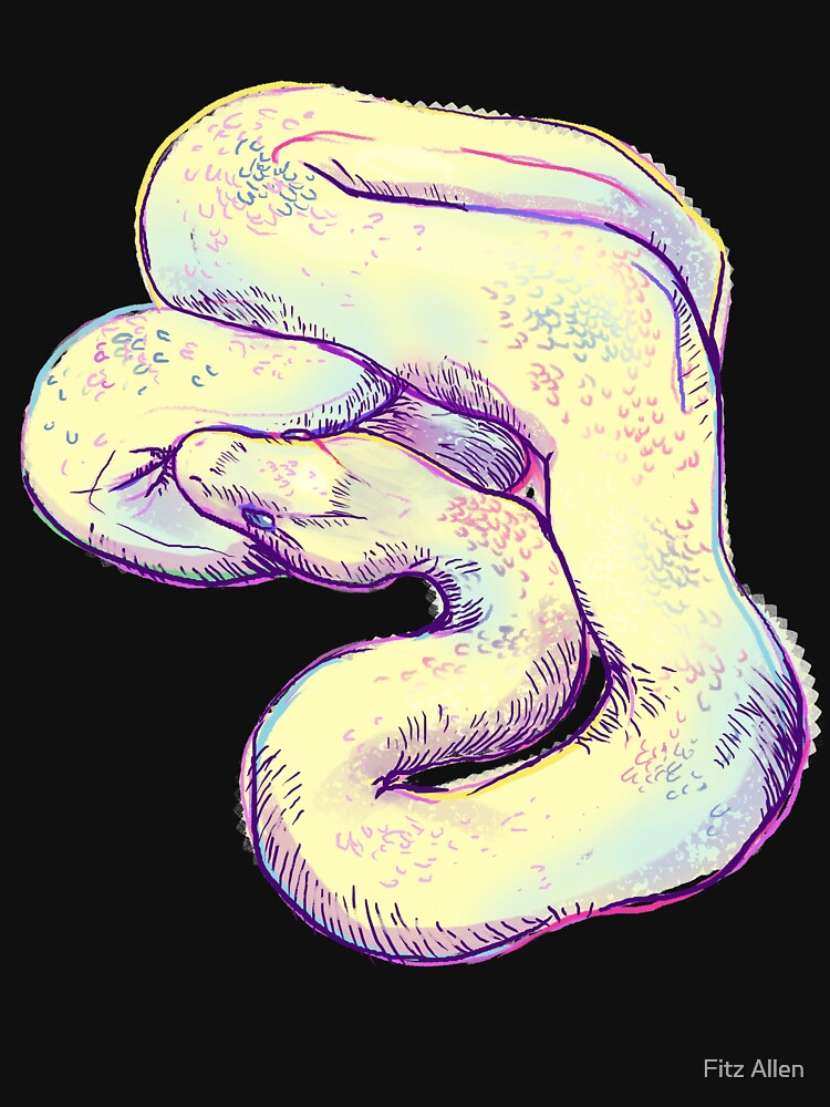 Pastel Snake by Fitz Allen