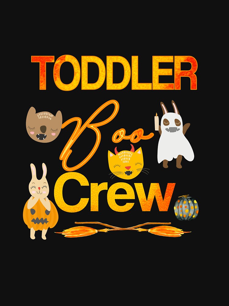 Halloween Daycare Worker Gift Cute Vintage Toddler Boo Crew Teacher Kids by Sapphire Star