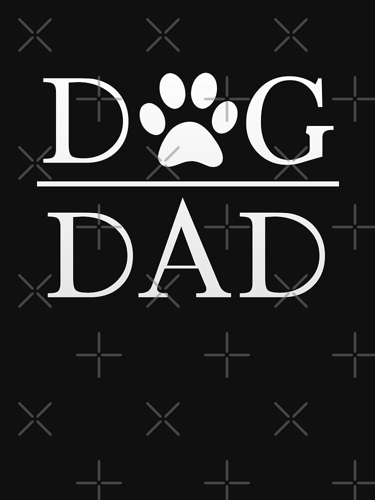 Father Dog Dad Funny Gift Animal by crouchingpixel