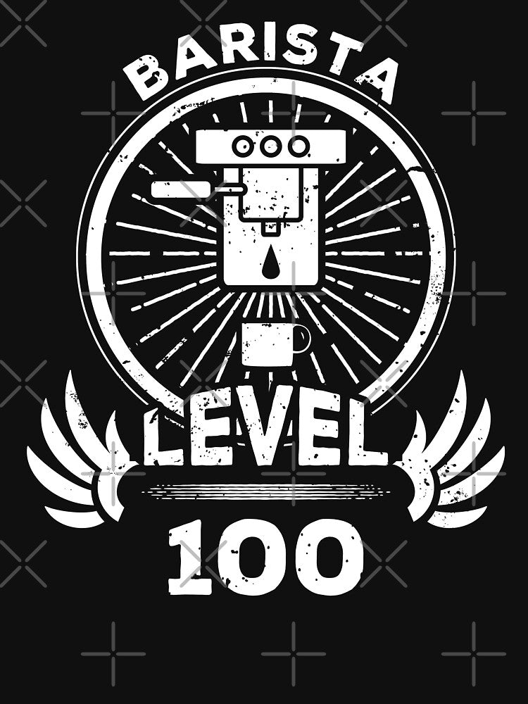 Level 100 Barista Coffee Maker Gift by oberdoofus