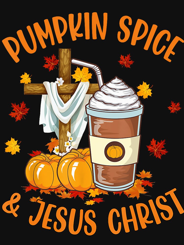 Vintage Christ Pumpkin Classic Christmas Spice Retro and Jesus Funny by JamieFmorriSS