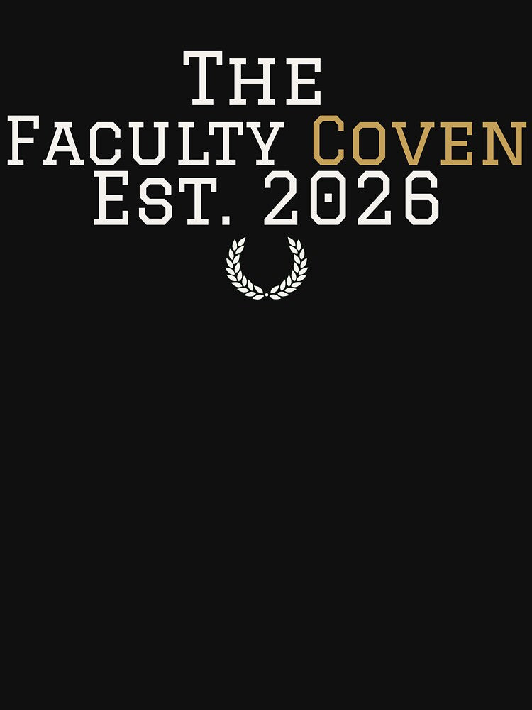 Halloween Teacher Shirt | The Faculty Coven Est 2026 Funny Tee by TeeVex