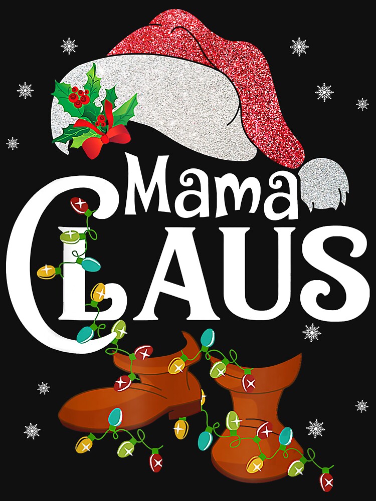 Mama Claus Christmas Pajama Family Matching Xmas by JonathanJeffrey
