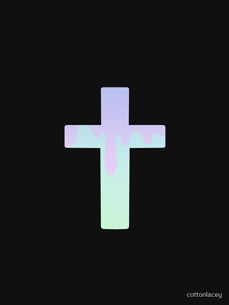 [v2] pastel goth cross by cottonlacey