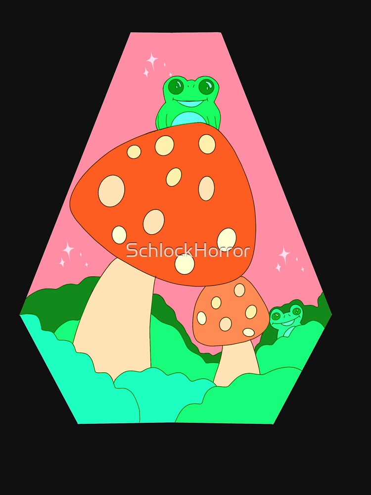 Frog and Toadstool by SchlockHorror