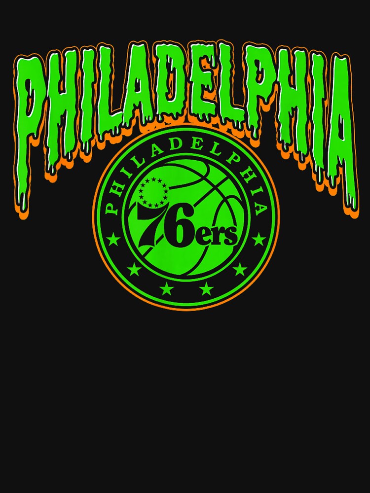 Philadelphia 76ers Halloween Scary Retro For Men Women by MerrittWe