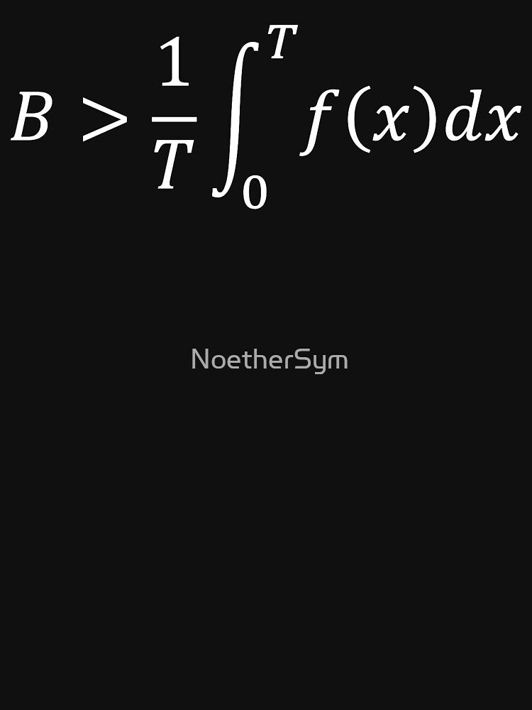 Be greater than average integral version dark by NoetherSym