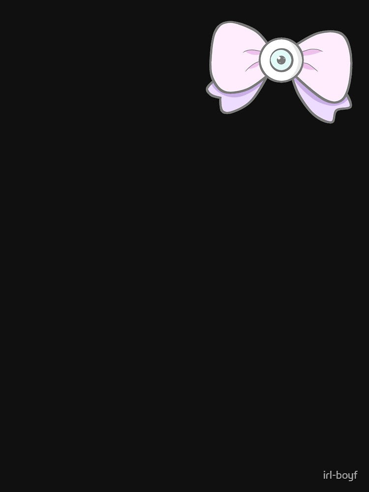 Pastel Gothic Eyeball Bow by irl-boyf