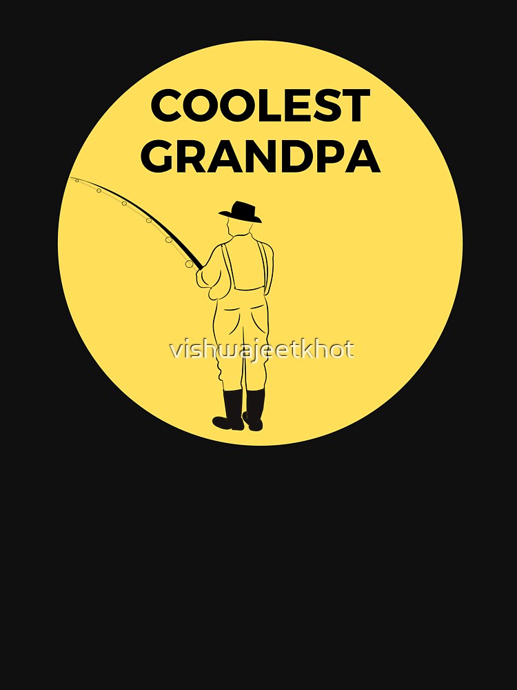 COOLEST GRANDPA / FISHING by vishwajeetkhot