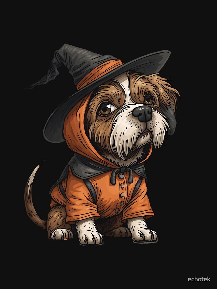halloween dog by echotek