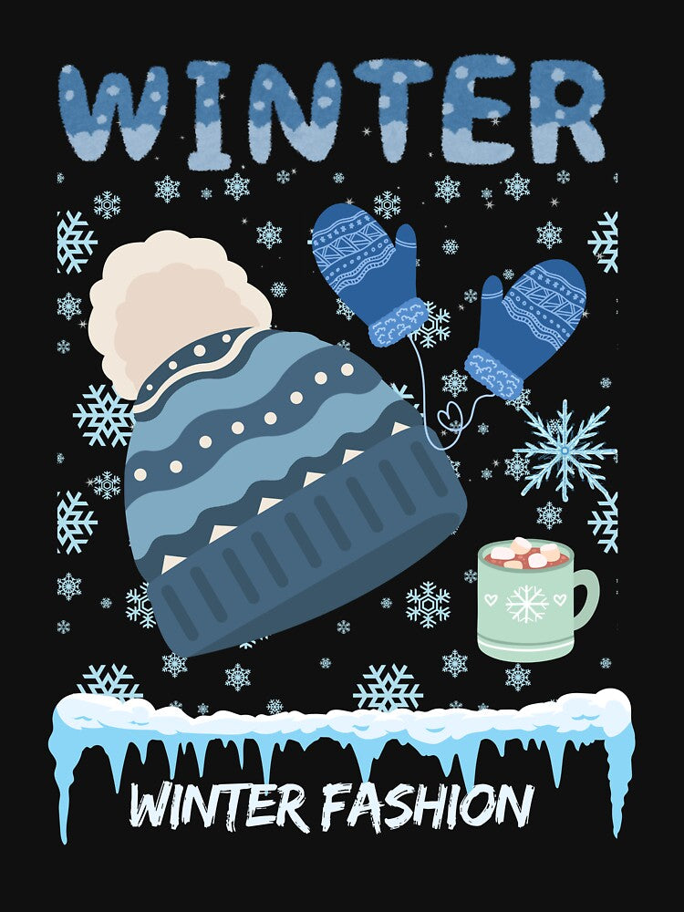 T-shirt gift Winter Wonderland" "Let It Snow" "Cold Hands, Warm Heart" "Sweater Weather" "Snow Much Fun!" "Hello Winter" by Med-th-ewolf