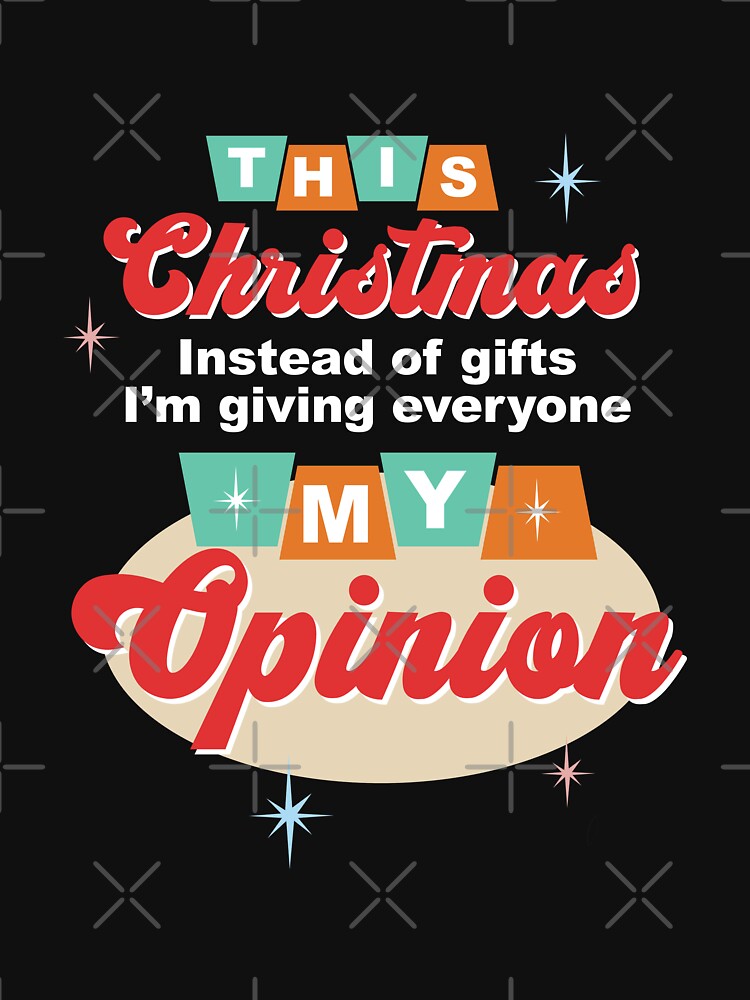 Sarcastic Christmas - Naughty Christmas - Christmas Funny - Funny Xmas by DesignByLeo