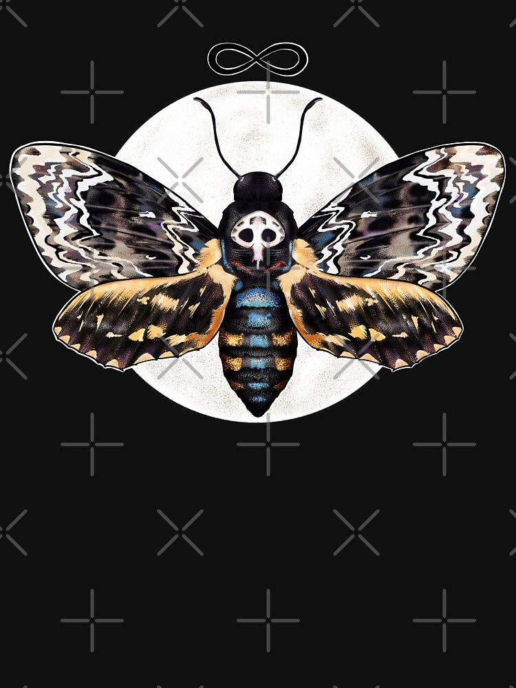 Death head moth by Sitenkovamary
