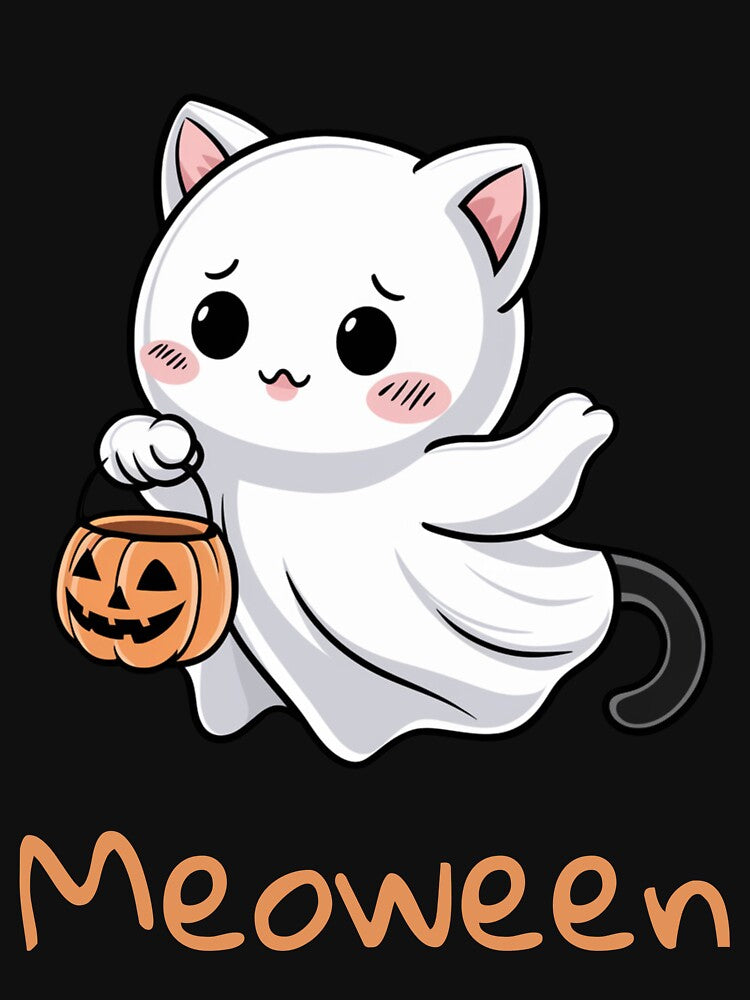 Meoween funny gift Halloween by SkiiDesign
