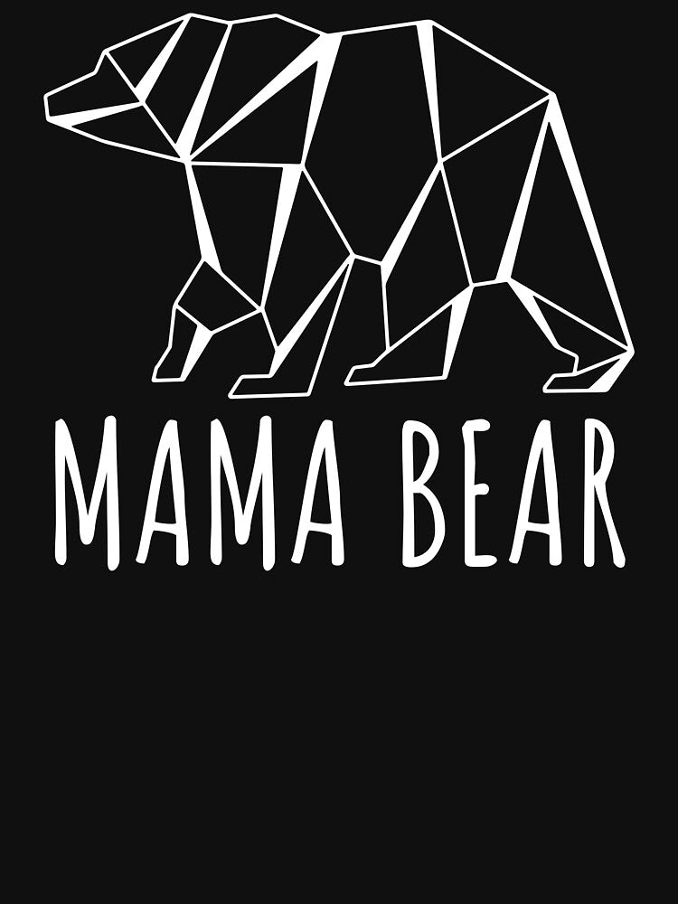 Mama Bear Loving Mom Shapes by jacks-tees