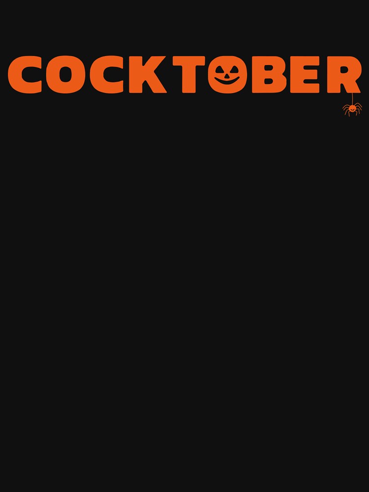 Happy Cocktober Halloween Costume Funny Halloween by sanestatement99