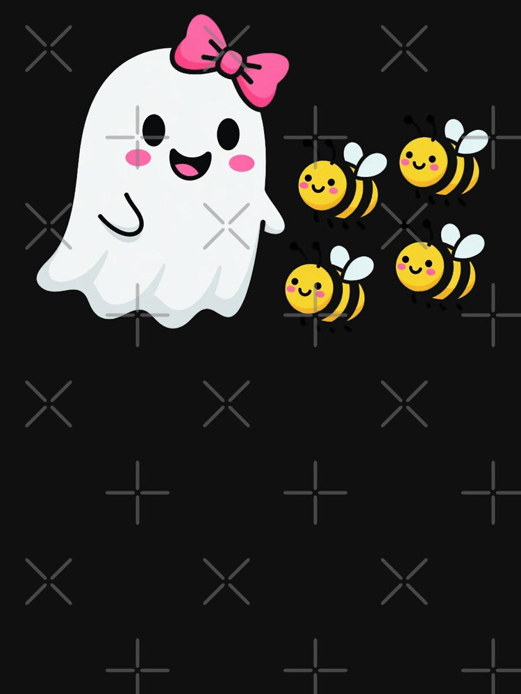 Halloween Ghost Boo Bees Funny Costume Humor Pun by CF_VintageDesign