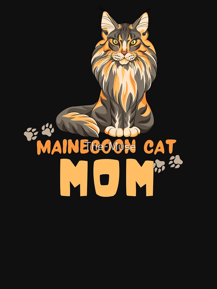Mainecoon Cat Mom - Cute Maine Coon Cat by The-Muse