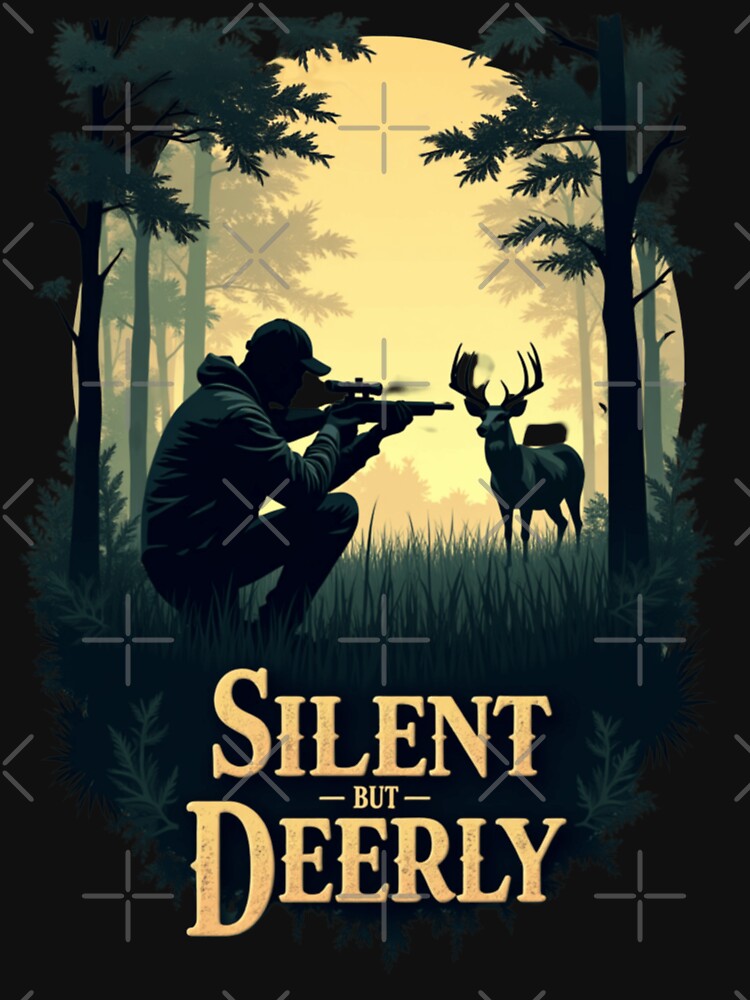 Silent But Deerly by PerkzPrints