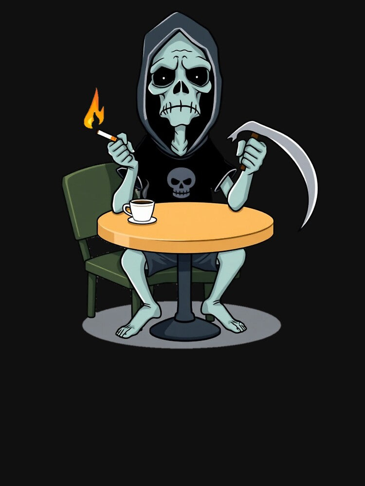 Funny skeleton - A Break for Death. by GraveKey