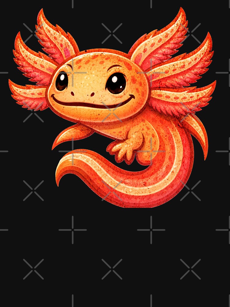 Cute Orange  Guardian Kawaii Anime Art by MonsoonInkX