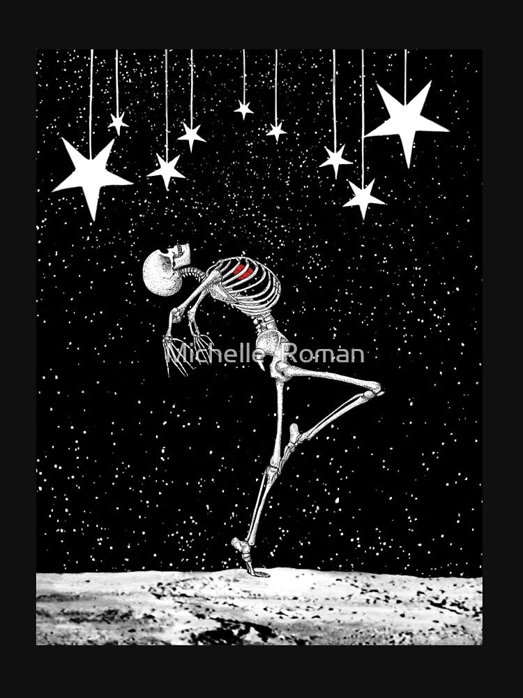 Dancing underneath the stars by Michelle  Roman