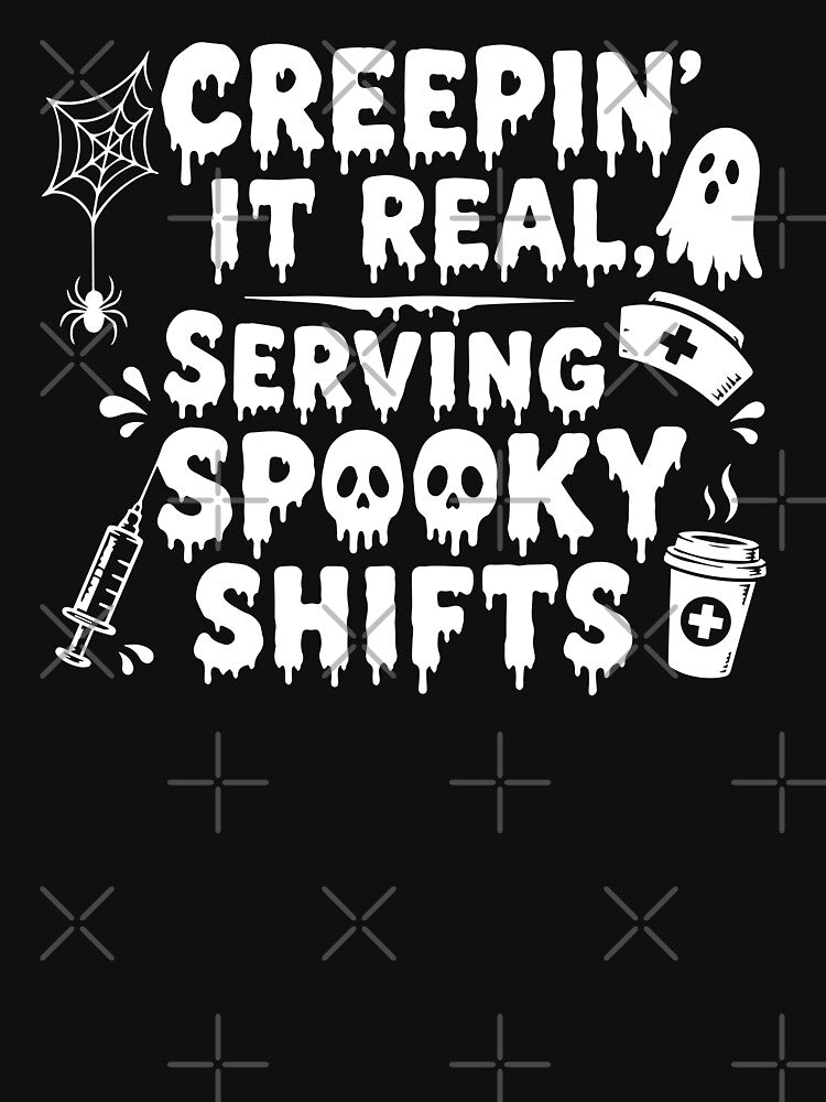 NURSE HALLOWEEN creepin’ it real, serving spooky shifts by YNELENT