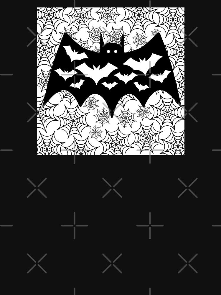 Bats and Spiderwebs  Pattern by fontspree