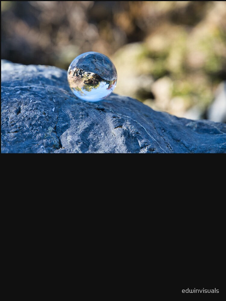 Forest And Rocks In A Crystal Ball by edwinvisuals