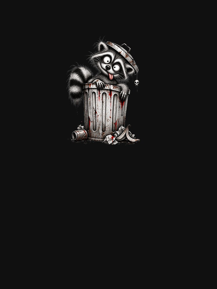 Creepy Raccoon – Trash Can Horror by UnglaublichGut