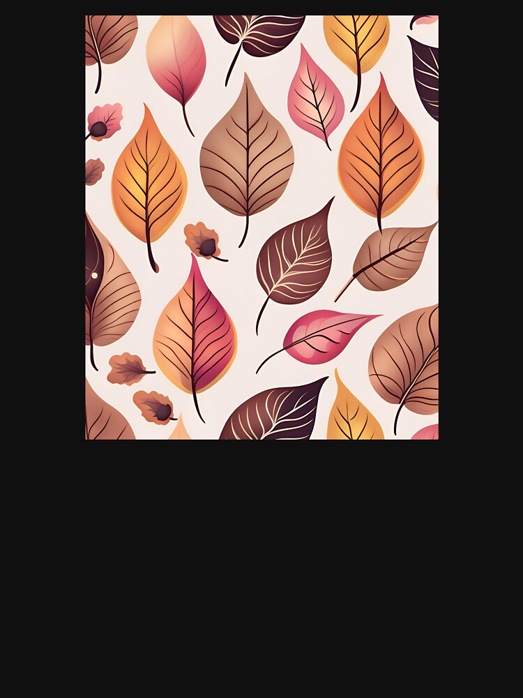 Autumn leaves simple design by FlawlessDraft