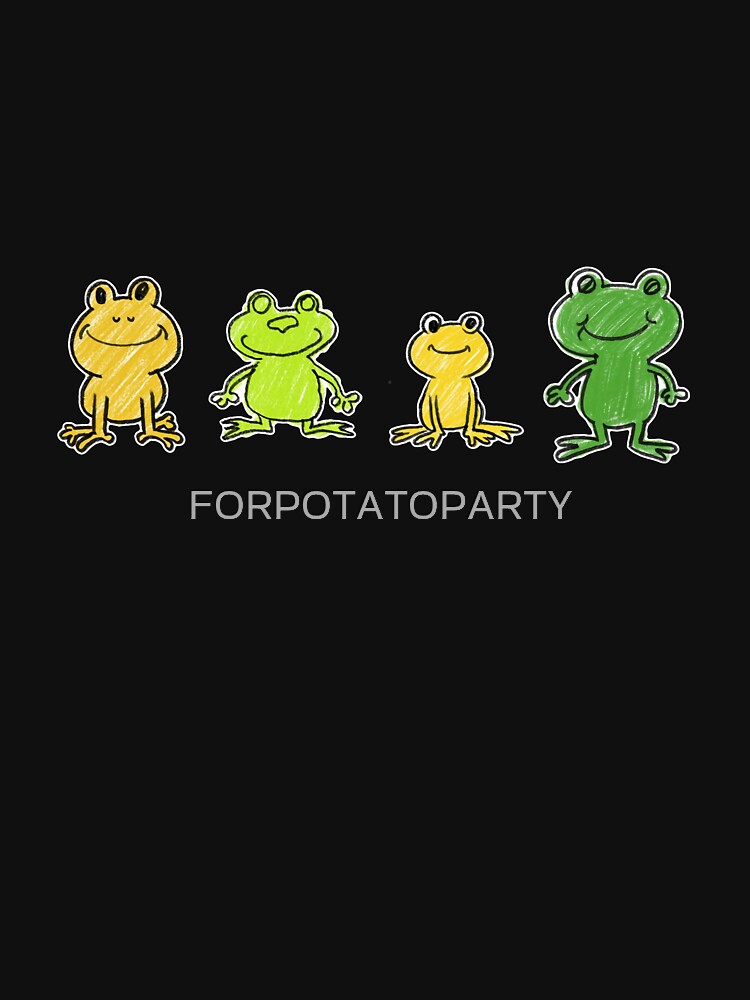 crayon frog animals by FORPOTATOPARTY