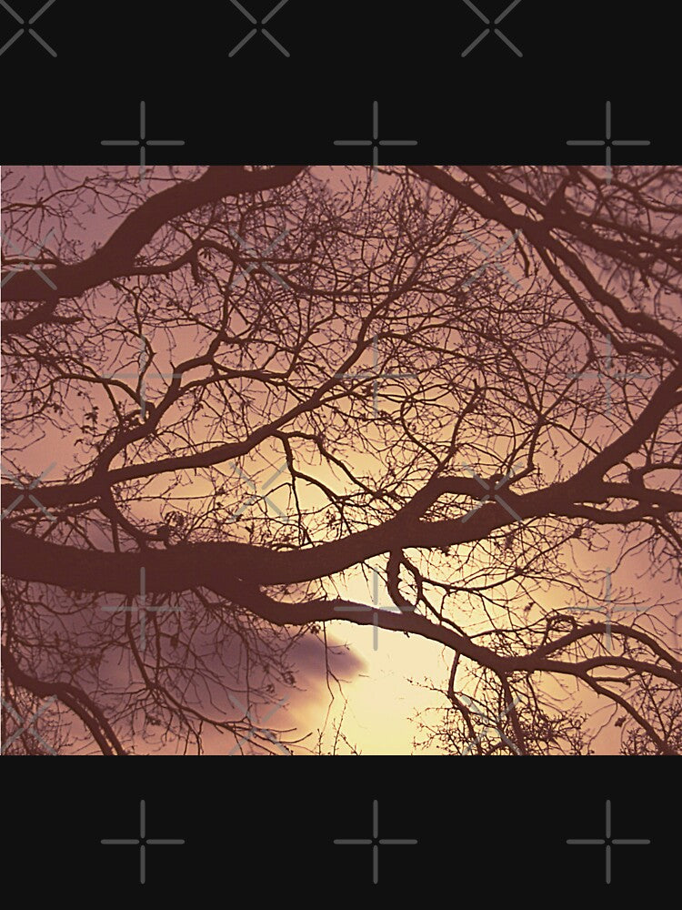 Eerie silhouette of Trees in fall by ToriaScarlett