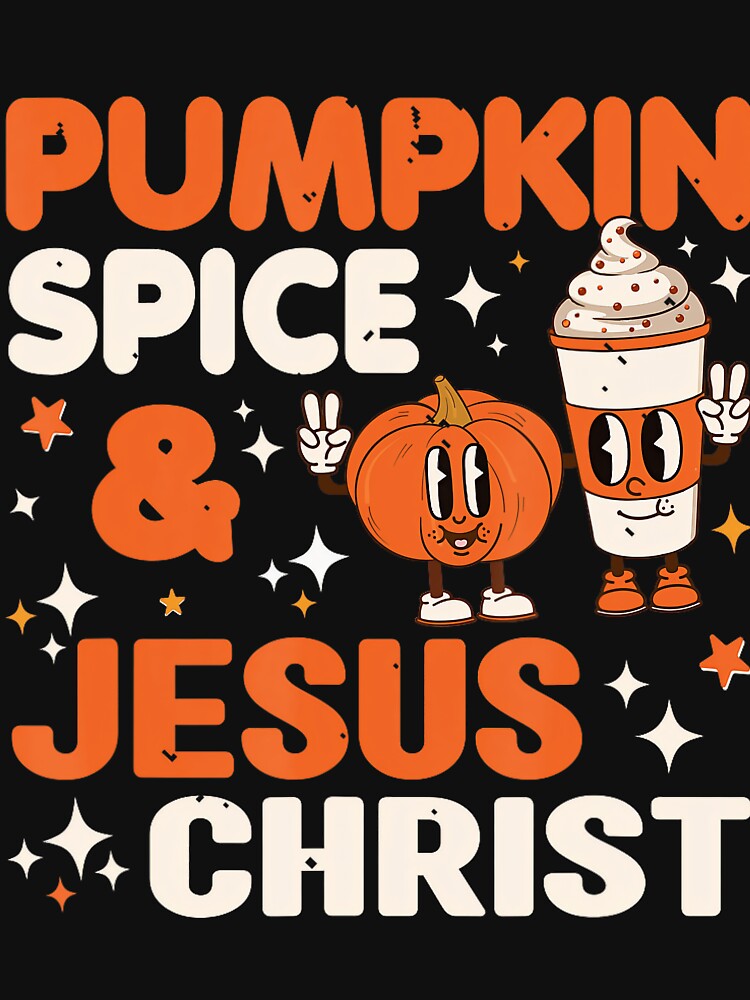 Jesus Classic Spice Retro Pumpkin Vintage Christmas Christ Funny and by JamieFmorriSS