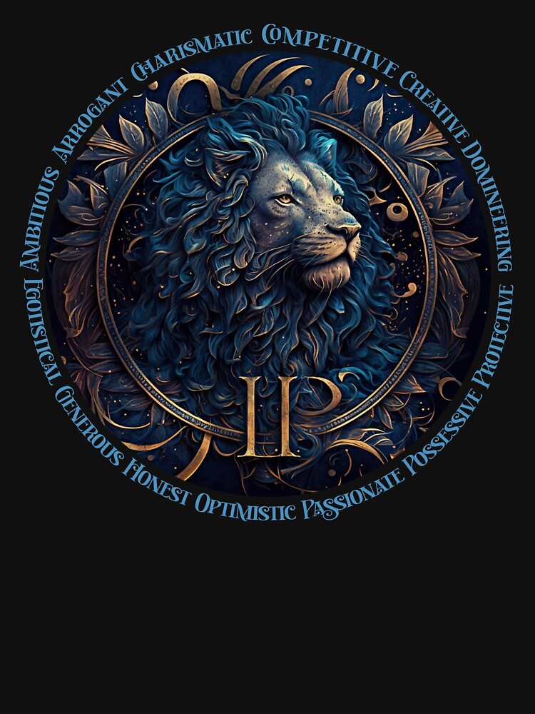 Leo T-Shirt, Horoscope T-Shirt, Birthday T-Shirt, Zodiac Sign T-Shirt by Graphitti Squad