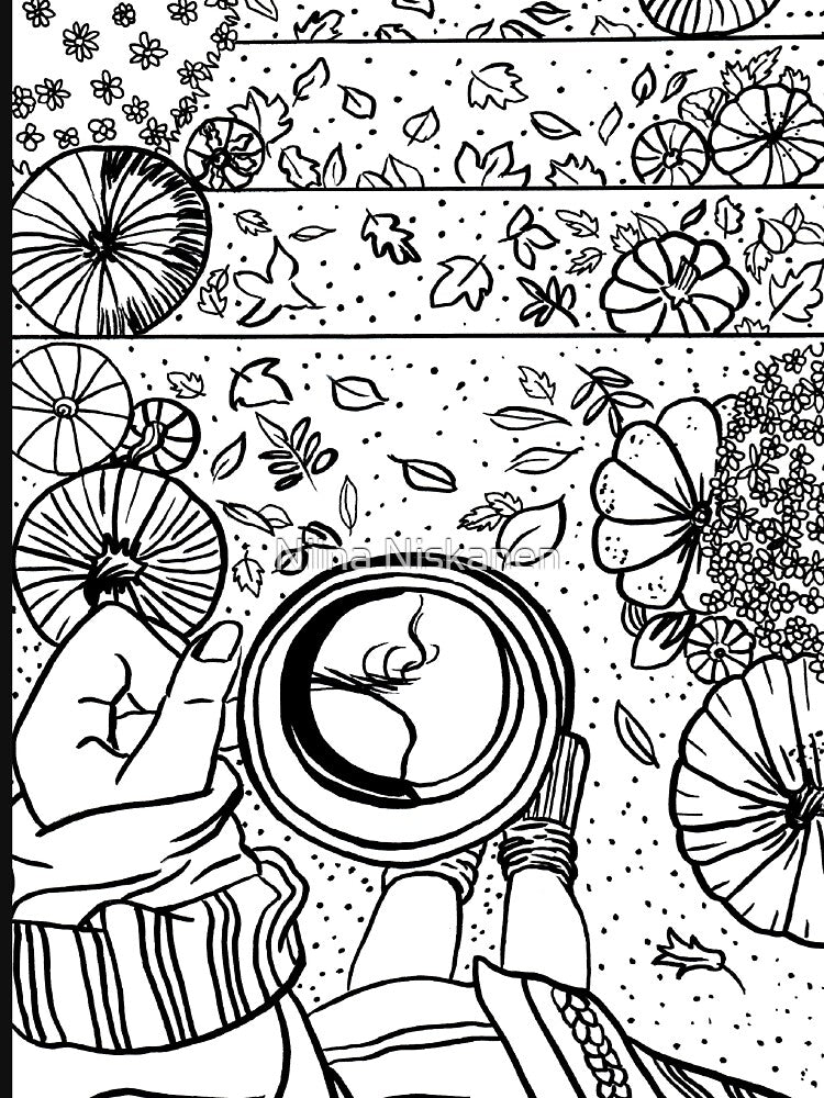 autumn time latte by Niina  Niskanen
