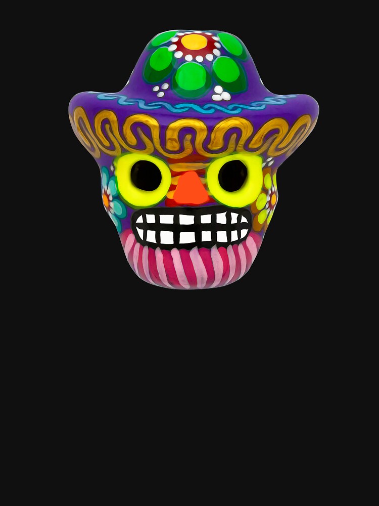 Day of the Dead skull by elcarnero