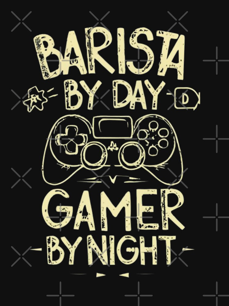 Barista by day, Gamer by Night II by PatronesKawai