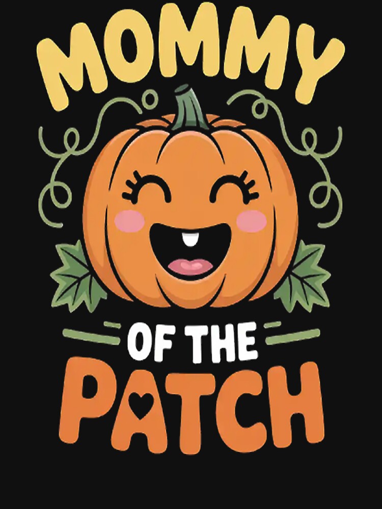 Mommy of The Patch Pumpkin Mom Halloween Family Matching by brinbotty