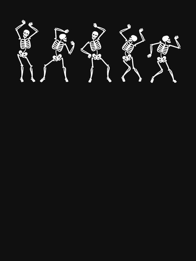 Fall Dancing Skeleton Happy Halloween by nicholsongregor
