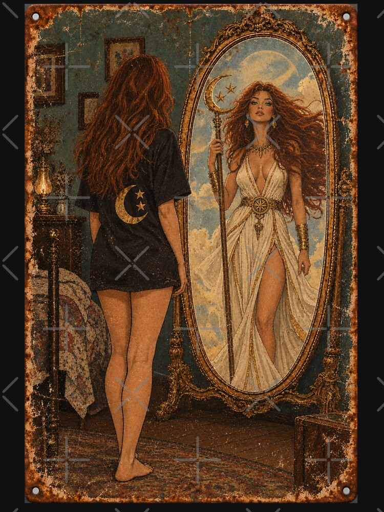 Reflections: Celestial Goddess by halibutgoatramb