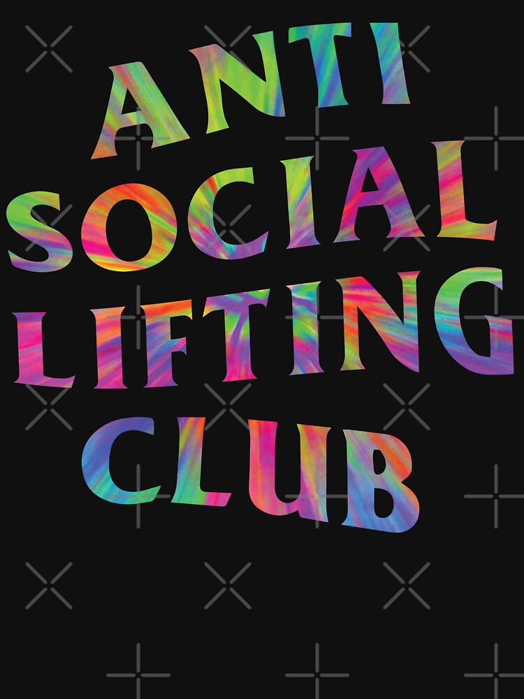 Anti Social Lifting Club Rainbow by Too Sweet