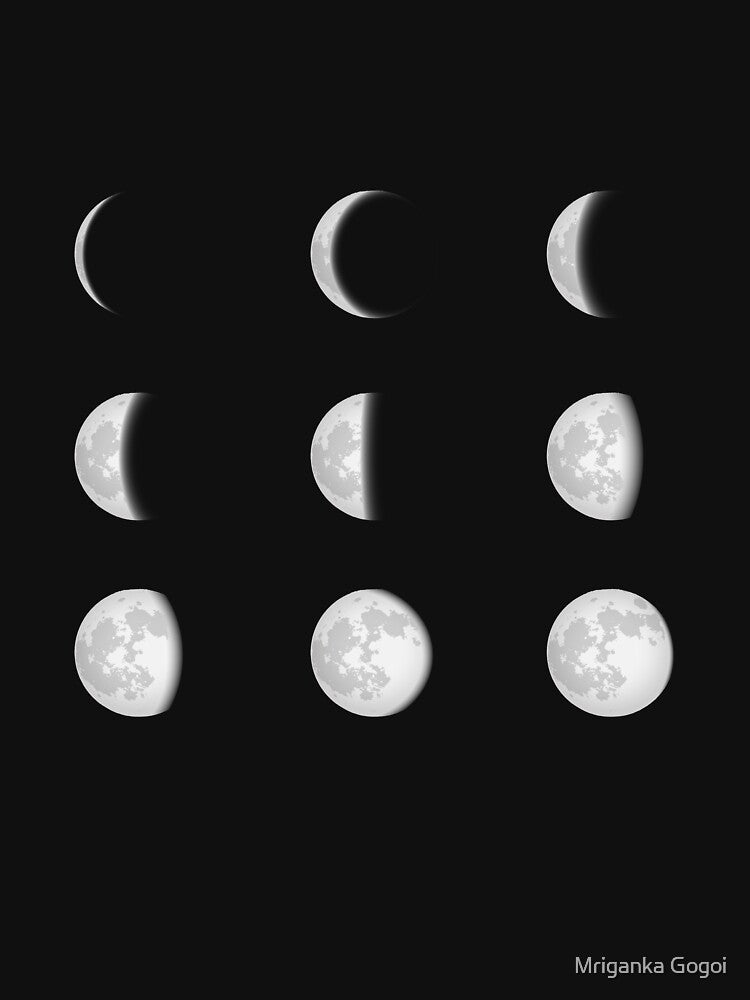 Moon Phases by Mriganka Gogoi