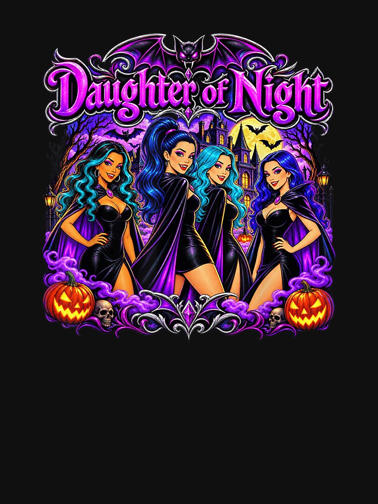 Daughter of Night Vampire Coven Halloween Y2K Goth by GiftsProShop
