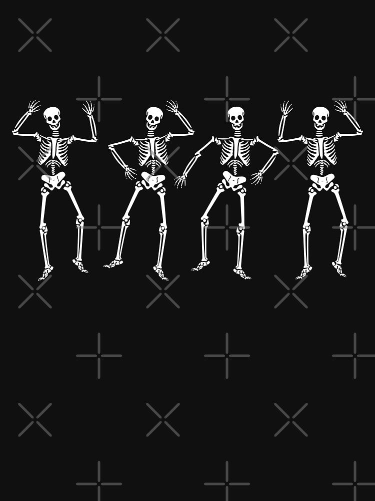 Dancing Halloween Skeletons by everinseason