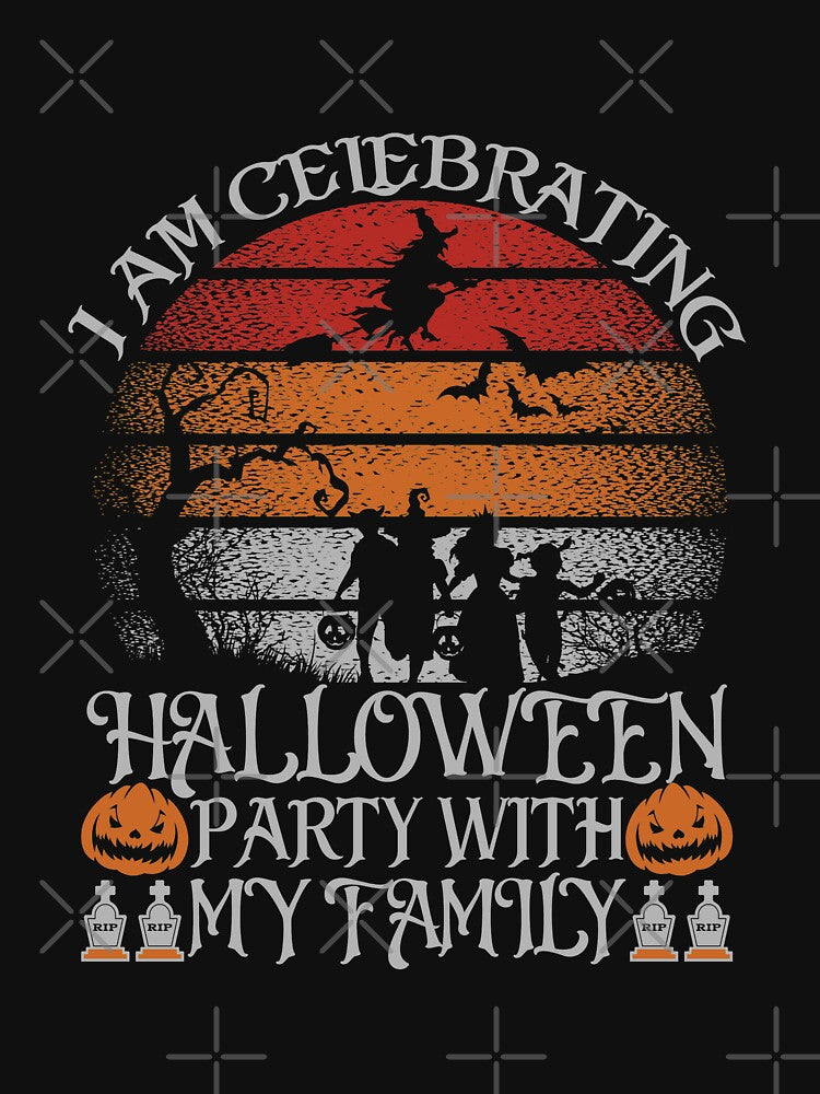 i'm celebrating halloween party with my family by charaf19