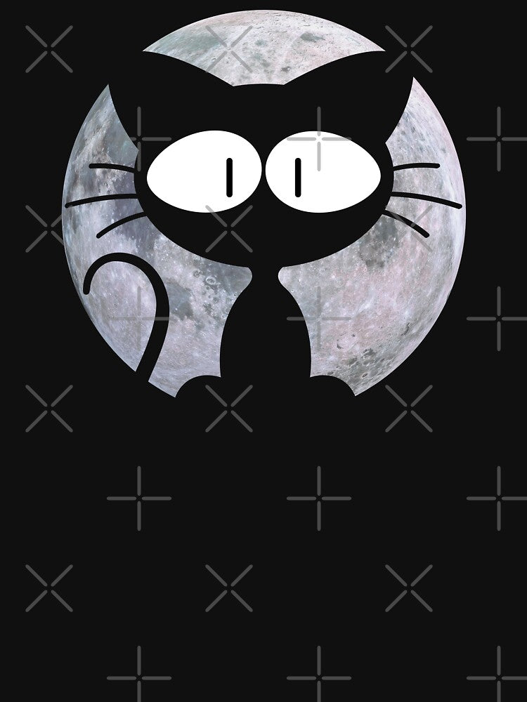 Cute Moon Cat by humnoo