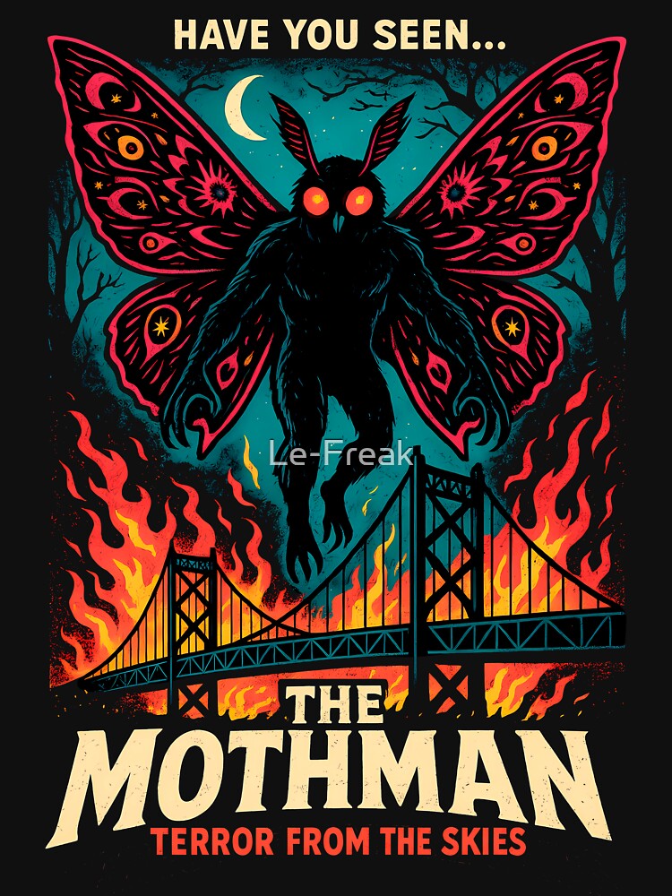 The Mothman by Le-Freak
